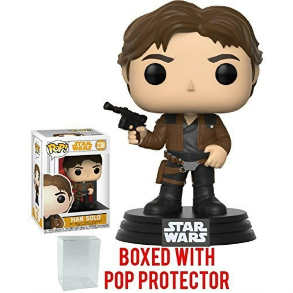 Funko Pop! Star Wars: Solo - Han Solo Vinyl Figure (Bundled with Pop Box Protector Case