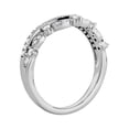 thumbnail image 4 of 0.20 Ct Clarity VS1 Color F-G Round Natural Diamond Stunning Engagement Eternity Band for Womene Solid 950 Platinum Size 7.5, 4 of 8