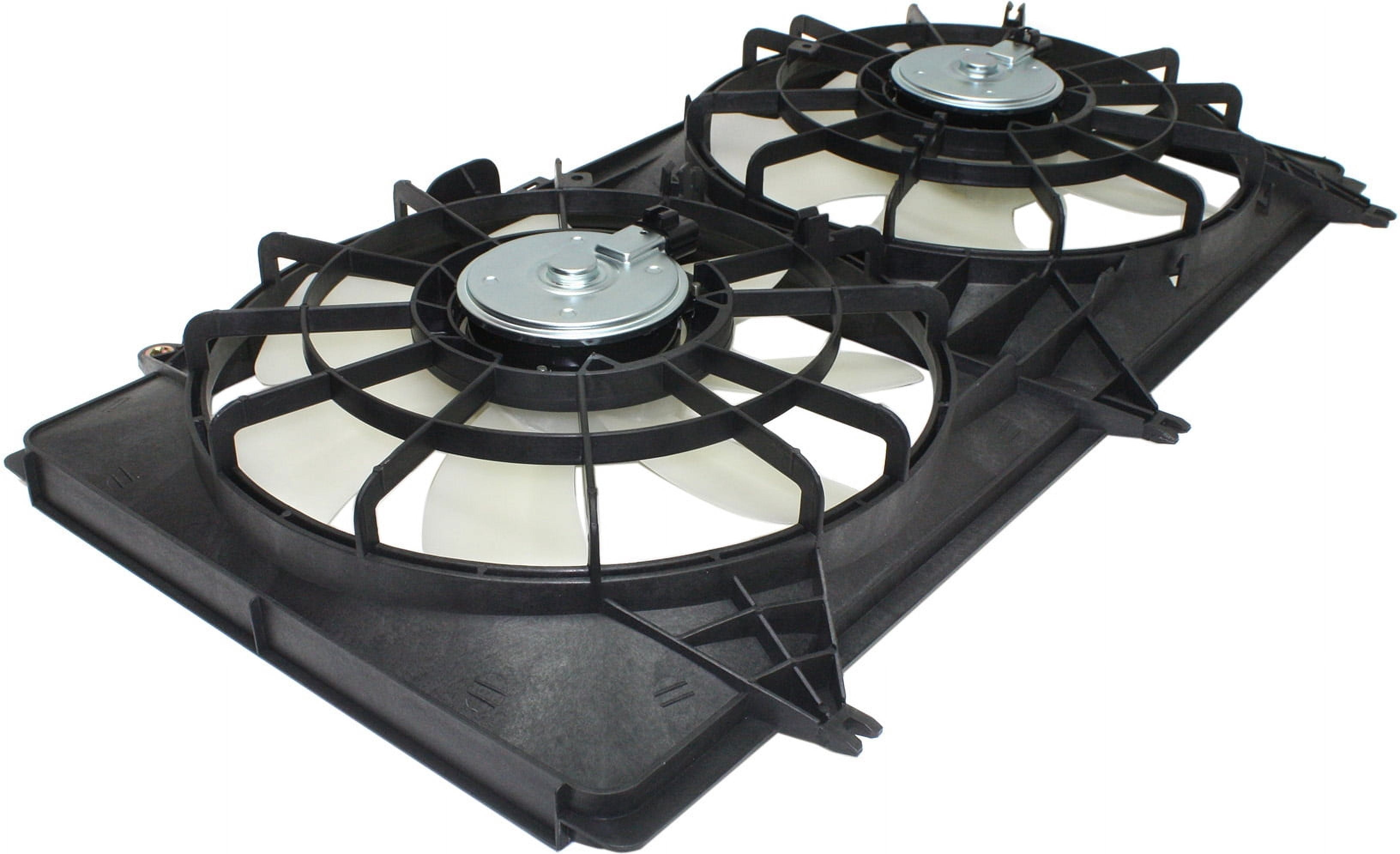 Replacement REPC160933 Cooling Fan Assembly Compatible with 2012-2015 Chevrolet Camaro Radiator