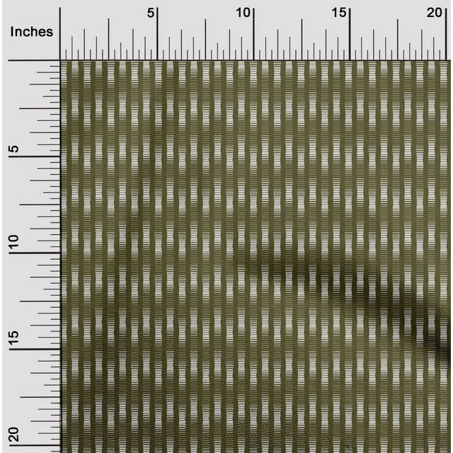 oneOone Polyester Lycra Fabric Stripe Geometric Printed Craft Fabric BTY 56 Inch Wide