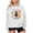 White-2, variant on Womens Halloween Crewneck Sweatshirt Cute Ghost Spooky Tops Womens Halloween Sweatshirt, Vintage Witch Graphic, Oversized Sweatshirt, Long Sleeve Pullover, Casual Fashion, Fall Tops