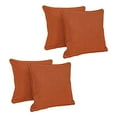 thumbnail image 2 of Blazing Needles Indoor/Outdoor Square Corded Throw Pillow, 18", Cinnamon 4 Count, 2 of 2