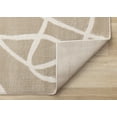 thumbnail image 5 of Rug Branch Art Organic, Tonal/Solid Cream Indoor Area Rug - 5' x 8', 5 of 8