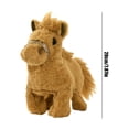 thumbnail image 5 of Electric Pony Plush Doll Walking Interactive Soft Fur, Cute Mechanical Horse Mascot for Adolescent Entertainment, 7.9in 1-Pack. Animated Companion for Toddlers, Fun Movement, Birthday Gift, 5 of 6