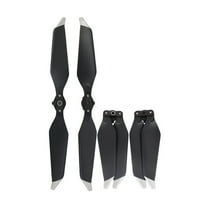 4Pcs Aerodynamic Propeller Set for DJI Mavic Pro Noise Reduction, 30-Minute Fly Time for Drone Silver Propellers