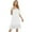 White-Square Neck, variant on EFINNY Women Nightgowns Sexy Sleep Shirts Lace Trim V Neck Short Sleeve Night Sleepwear Soft Nightshirt S-XXL