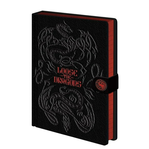 House Of The Dragon Loose The Dragons A5 Notebook