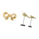 thumbnail image 5 of Tirador de mueble con lazo de latón, estatuas de pájaros de madera, figuras de animales. Material único de latón y madera. Adecuado para sala de estar, 5 of 8