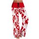 thumbnail image 2 of Puntoco Pantalón Recto De Tiras Estampado Casual De Halloween Para Mujer Rojo M, 2 of 6