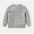 thumbnail image 5 of Maean Boys Girls Cardigans Sweater Long Sleeve Button down Ribbed Knit Sweaters School Uniforms Tops, 5 of 6