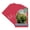 Deep Red, variant on Raspberry Red Picture Frame Mat for 12x18 Frames - Oval Opening for 11x16 Photos - 1 Mat