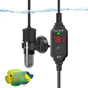 HIBIBUD 10W Submersible Aquarium Heater with Digital Display