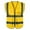 A-Yellow, variant on High-Visibility Safety Vest for Men And Women Sleeveless Zipper Front Reflective Strips Jacket for Emergency,Construction,Work,Cycling B-Yellow