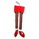 thumbnail image 3 of Muñeco de adorno de piernas de duende navideño, colgante colgante de de Navidad para celebración, 3 of 7