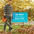 thumbnail image 5 of BLACK+DECKER 20V MAX* Cordless Leaf Blower Kit, 5 of 6