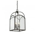 thumbnail image 1 of Savoy House Garrett 4 Light Foyer in English Bronze, 1 of 1