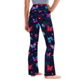 thumbnail image 4 of Riecok Kids Pants Girls Leggings High Waisted Elasticity Cute Butterfly Printed Fashion Straight Yoga Pants Multicolor 5 Years, 4 of 8