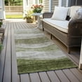 thumbnail image 6 of Addison Rugs Chantille Indoor/Outdoor Transitional Swirls Green Washable Runner Rug, 2'3" x 7'6", 6 of 6