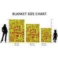 thumbnail image 4 of LHSHID Flannel Fleece Blanket American Football Field Green for Bedroom Couch Travelling Comfortable All Season Air Conditioning Blanket for Adult Chidern 30x40in, 4 of 6