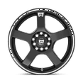 thumbnail image 3 of Motegi MR116 Fs5 16x7 5x112 5x4.5 Gloss Black Machined Flange Wheel 16" 40mm Rim, 3 of 3
