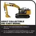 thumbnail image 3 of DieCast Masters CAT 320F L Hydraulic Excavator – 1:64 Scale Diecast Play & Collect Model (Series 1, 85690), 3 of 9