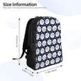 thumbnail image 4 of Balery Cute Sheep With Star Mochila - Mochila Estilosa y Duradera para Laptop de 15 Pulgadas con Tela Oxford Impermeable, 4 of 8
