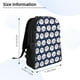 thumbnail image 4 of Disketp Cute Sheep With Star Mochila Unisex de Apertura Lateral Completa, Mochila para Laptop para Escuela, Trabajo y Viajes, 4 of 8