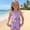 Purple, variant on Girls 2 Piece Outfits Summer Clothes Tank Top Sleeveless Solid Color Cute T-Shirt and Casual Shorts Kids Clothing Sets Hot Pink Size 2T