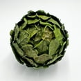 thumbnail image 4 of Bergamo Art Preserved PineCone and Oak Leaves Balls Bowl filler Decorative Orbs, 4 of 5