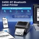 thumbnail image 2 of Impresora de etiquetas de envío Omezizy D450BT Bluetooth 4x6 térmica, 2 of 9