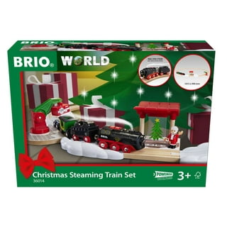 BRIO World Wooden Railway Train Set Safari Train