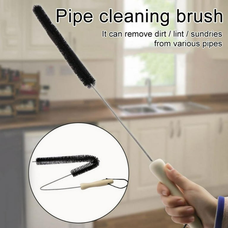 1Pcs Flexible Refrigerator Curling Brush Long Coil Brush Home Cleaning Tool