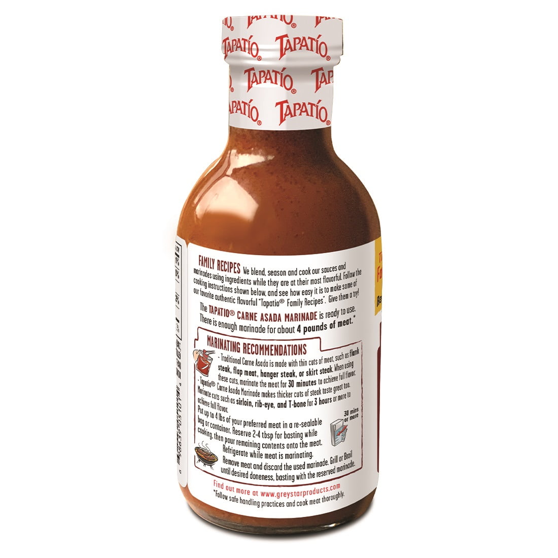 Tapatio Carne Asada Marinade 12.3 oz Liquid