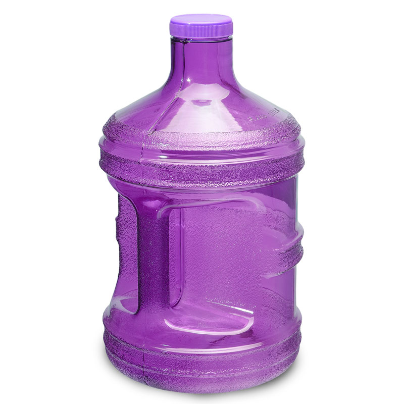 1 Gallon BPA FREE Reusable Plastic Drinking Water Big Mouth Bottle Jug