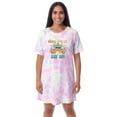 thumbnail image 5 of Nickelodeon SpongeBob SquarePants Womens' Nightgown Sleep Pajama Shirt, 5 of 5