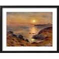 thumbnail image 2 of Art.com The Setting of the Sun at Douarnenez; Couche De Soleil a Douarnenez, 1883 Giclee Print by Pierre-Auguste Renoir, Black Frame Wall Art, 21" x 17", 2 of 5