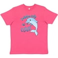 thumbnail image 3 of Inktastic Dolphin-itely the Cutest Youth T-Shirt, 3 of 5