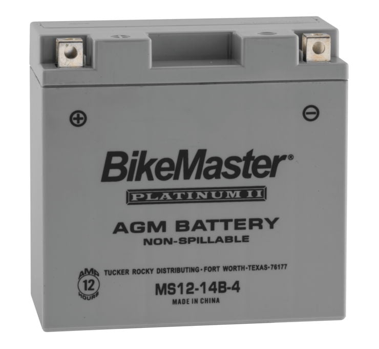 BikeMaster AGM Platinum II Battery MS1214B4 For Yamaha FJR1300/ABS