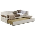 thumbnail image 3 of Camaflexi Tribeca Solid Wood Twin Daybed and Trundle Set in White, 3 of 6