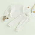 thumbnail image 4 of Tenues d'Automne pour Garçons Motif Géométrique Col Rond Manches Longues Chandails en Molleton et Pantalons Longs Ensemble 2 Pcs 2-3 Ans, 4 of 7