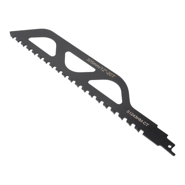 Reciprocating Reciprocating Saw Blade Black Color Cemented Carbide Brick Cutting Recip Saw Blade for Construction