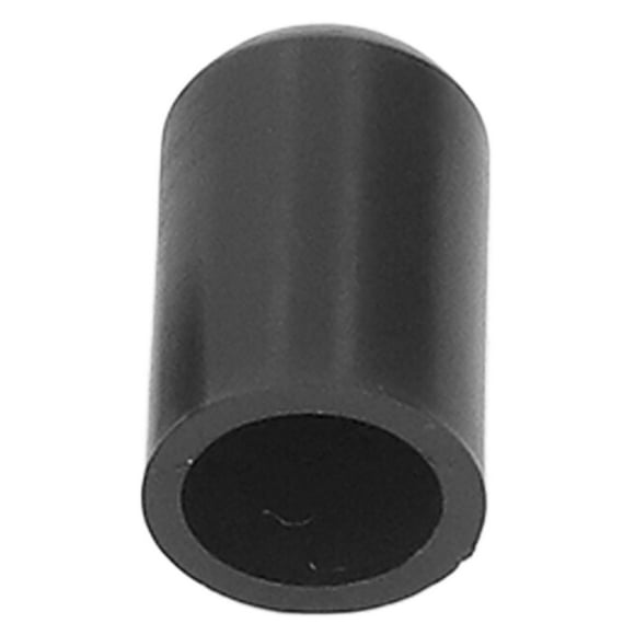 YQHWQ Environmentally friendly and healthy 5mm 100pcs electric fence post end caps plug in plastic round fence post cover high voltage pulse electronic fence system waterproof cap black