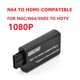 thumbnail image 5 of Sywqhk Consola de juegos a adaptador convertidor compatible con HDMI Plug-and-Play para N64/SNES/NGC, 5 of 9