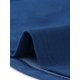 thumbnail image 5 of Blazer de talgrande pamujer con solacon muescas, dobladillo con volantes y péplum, paNavidad azul real 5X, 5 of 5