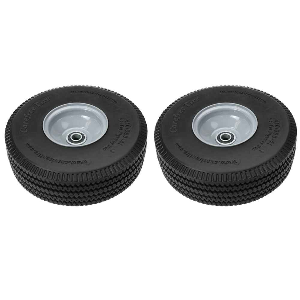 10" Solid Foam Tire for Hand Trucks 2 Pack