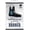 Print and Black Hanger Bundle, variant on NHL Seattle Kraken - Drip Skate 20 Wall Poster with Push Pins, 22.375" x 34"