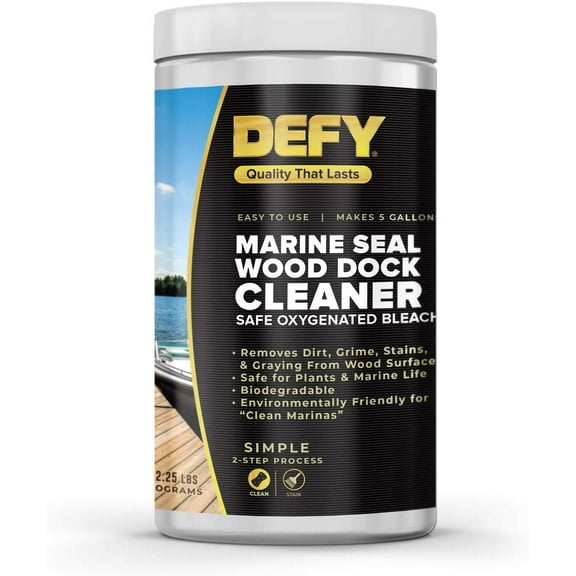 Marine Seal Wood Dock Cleaner, 2.25 LB
