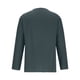 thumbnail image 4 of pstuiky manga larga para hombre, Camiseta de manga larga con cuello en V para hombre, color liso, a la moda Tops de talla grande para hombre xxl, 4 of 6