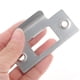thumbnail image 2 of 4 cerrojos de seguridad: guía de acero inoxidable para puertas de madera - Cerradura para casa y oficina, 2 of 4