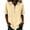 Yellow(Sweatshirts), variant on GUACER Womens Striped Hoodies Short Sleeve Cotton Linen Zipper Tops Casual Summer Shirts